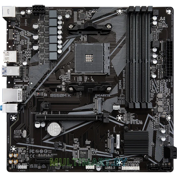 Материнская плата Gigabyte B550M K (rev. 1.1)